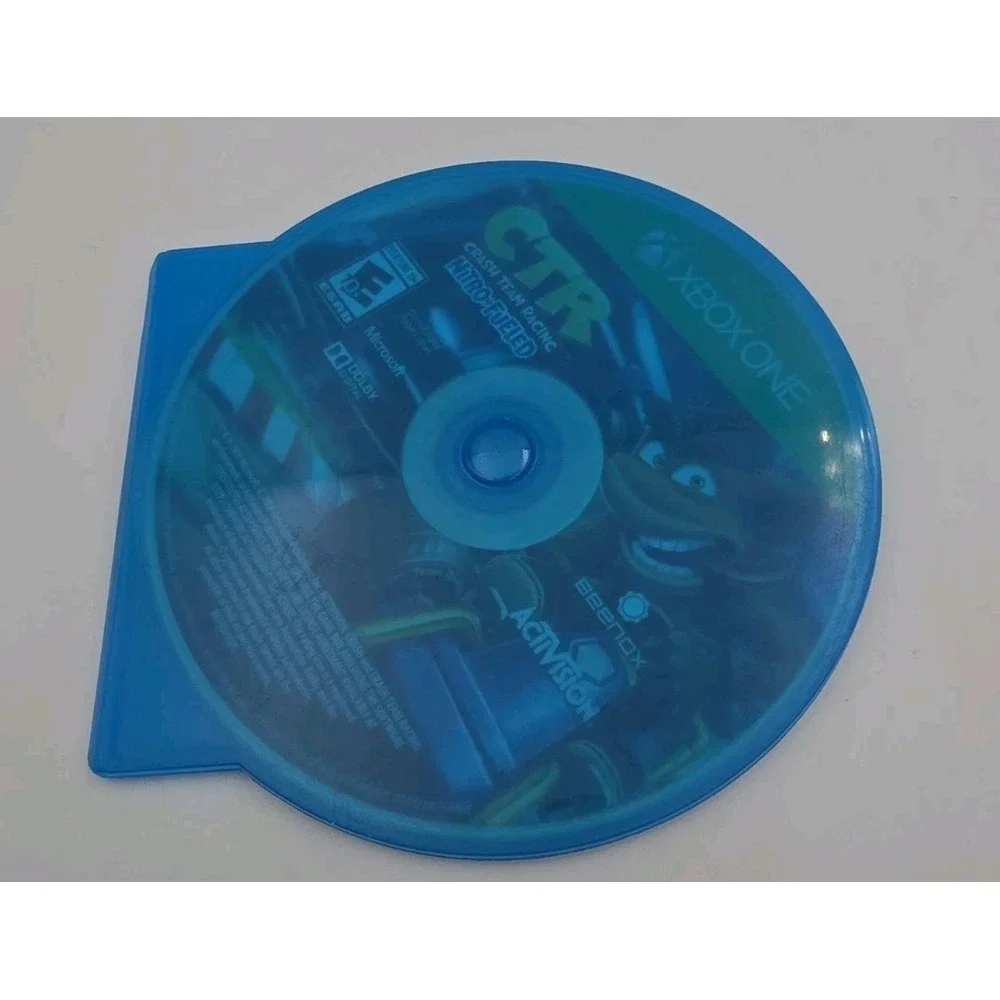 Crash Team Racing CTR Nitro Fueled (Microsoft Xbox One) Disc Only Tested